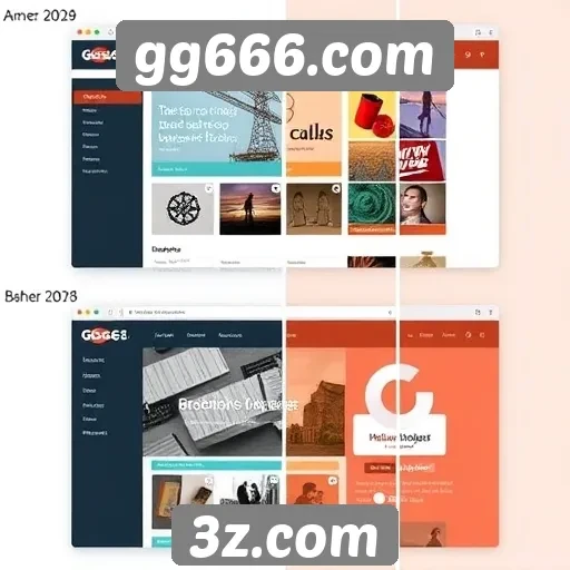 Evolução do design do gg666.com ao longo do tempo